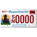 I'm Animal Friendly License Plate