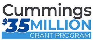 Text logo for Cummings $35 Million Grant Program.